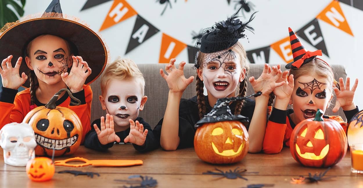 Halloween feiern mit Kindern