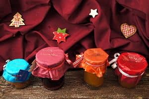 Selbstgemachte Marmeladen zu Weihnachten verschenken