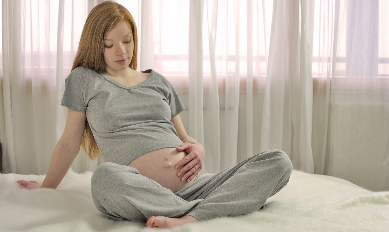 23. SSW: Schwangere hat Übungswehen