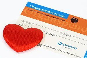 Ein deutscher Organspendeausweis