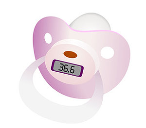 Schnullerthermometer für Babys