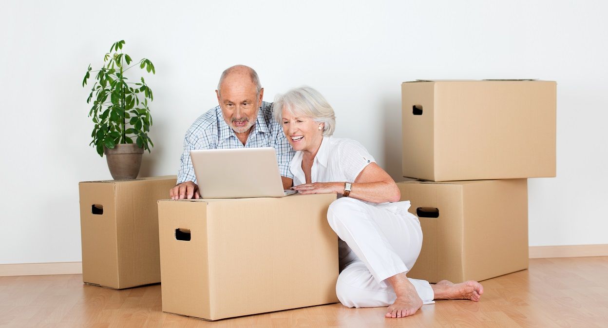 Älteres Paar sucht seniorengerechte Wohnung