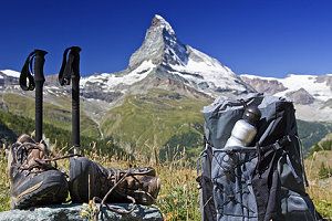 Wandern am Matterhorn